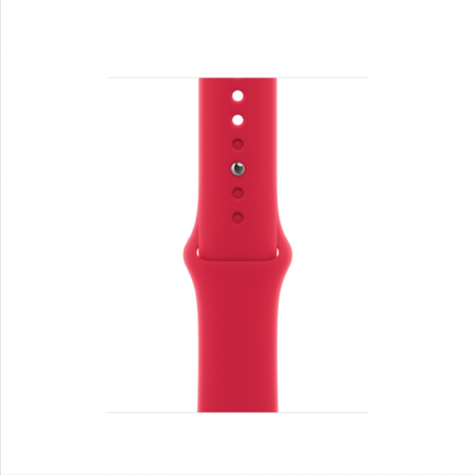 Apple Watch Series 8, 41 мм, цвета Red, спортивный браслет Red, картинка 3
