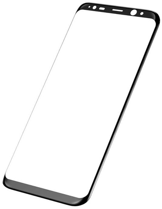 Защитное стекло MAHAZA 3D Tempered Glass Galaxy S8+ - Black, картинка 3