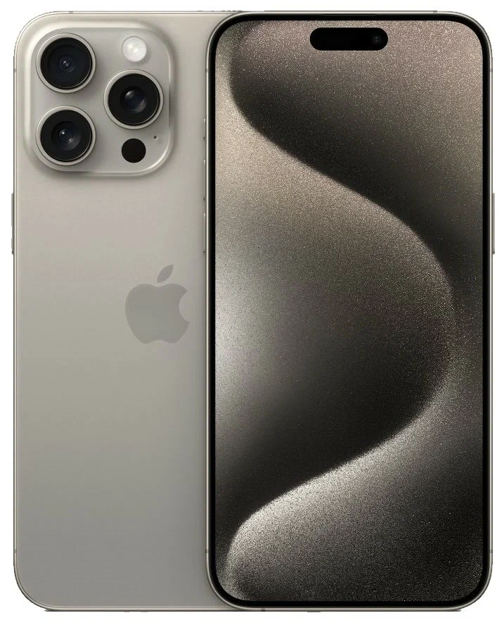 Смартфон Apple iPhone 15 Pro Max 512Gb Natural Titanium (1 sim + eSIM), картинка 1