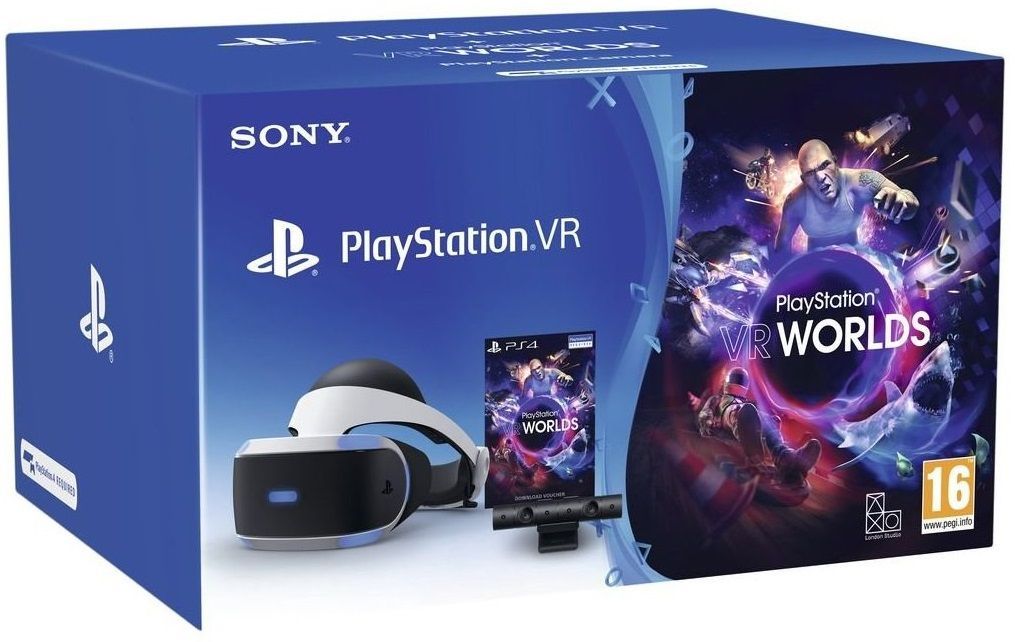Набор SONY PlayStation VR + камера Eye V2 + игра VR Worlds, картинка 5