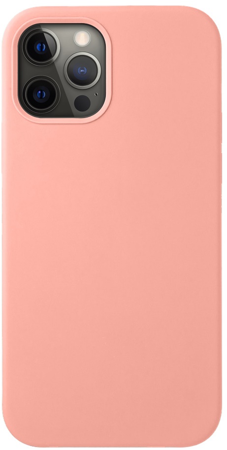 Чехол Deppa Liquid Silicone для iPhone 12 Pro Max Розовый, картинка 2