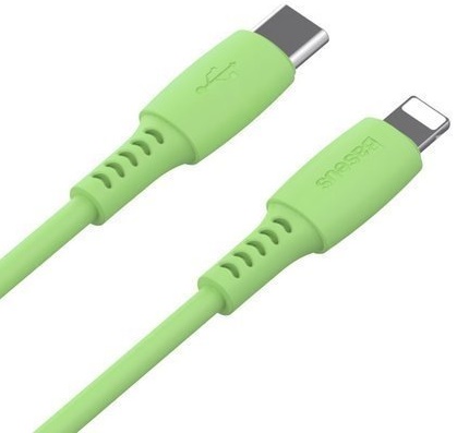 Кабель BASEUS Colorful Cable Type-C to Lightning 18W 1.2m - Green, картинка 2