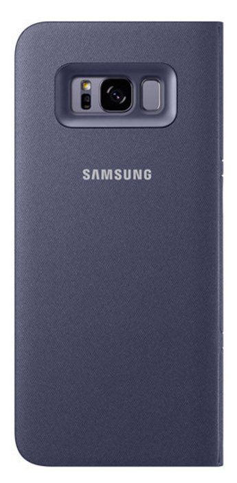 Чехол Samsung Galaxy S8+ LED View Cover - Violet, картинка 4