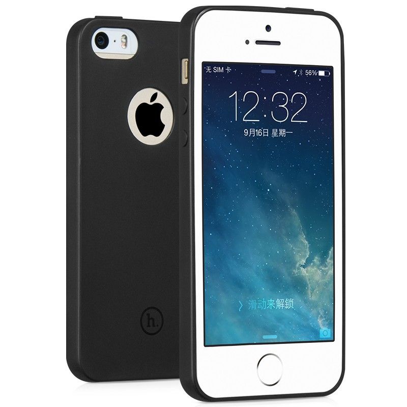 Чехол HOCO iPhone 5/SE Juice Series TPU case - Black, картинка 2