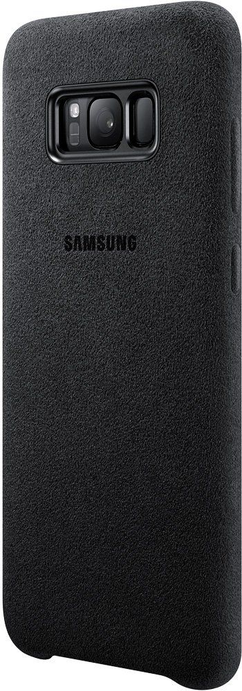 Чехол  Samsung Galaxy S8+ Alcantara Cover - Dark Gray, картинка 2