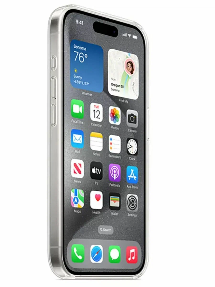 Чехол для iPhone 15 Pro MagSafe Clear Case Original, картинка 2