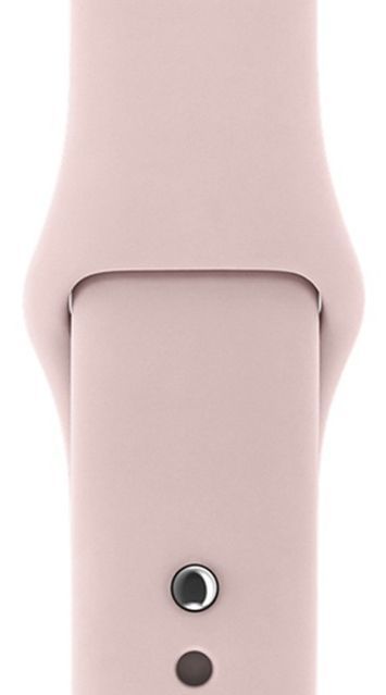 Ремешок силиконовый для Apple Watch 42mm Pink Sand, картинка 1