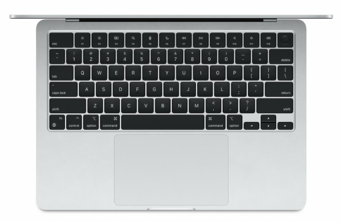 Ноутбук Apple MacBook Air 15" Silver (Early 2024) MRYQ3 (8C CPU/10C GPU/M3/8Гб/512Гб SSD), картинка 2