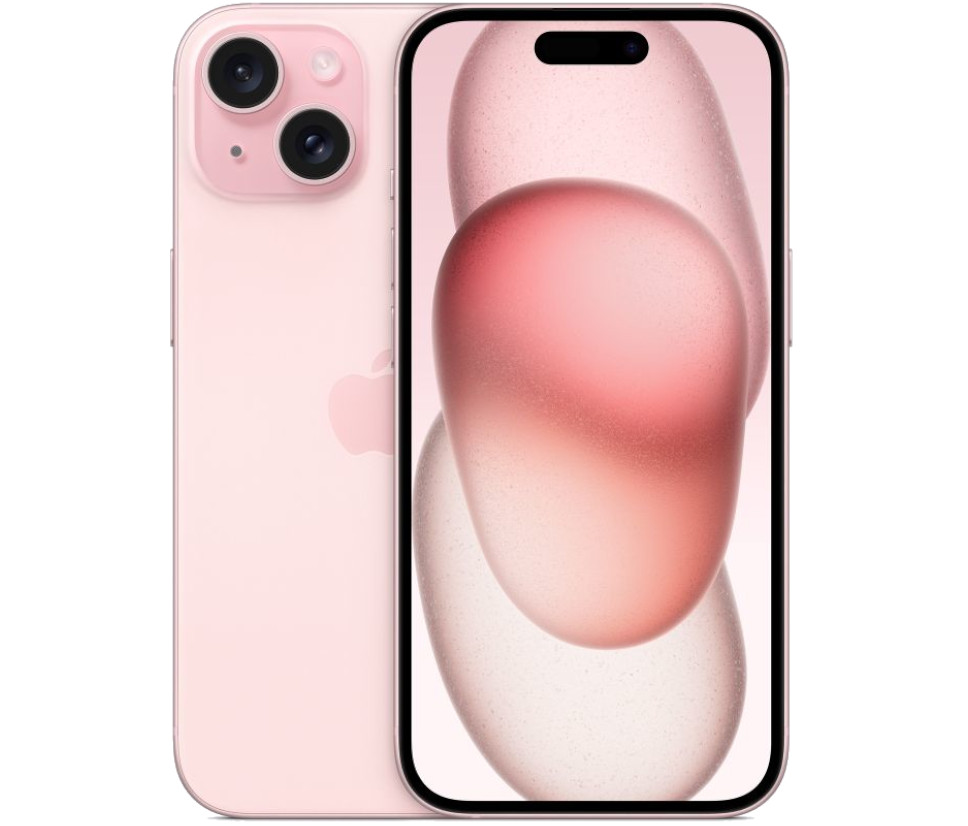 Смартфон Apple iPhone 15 256Gb Pink (1 sim + eSIM), картинка 1