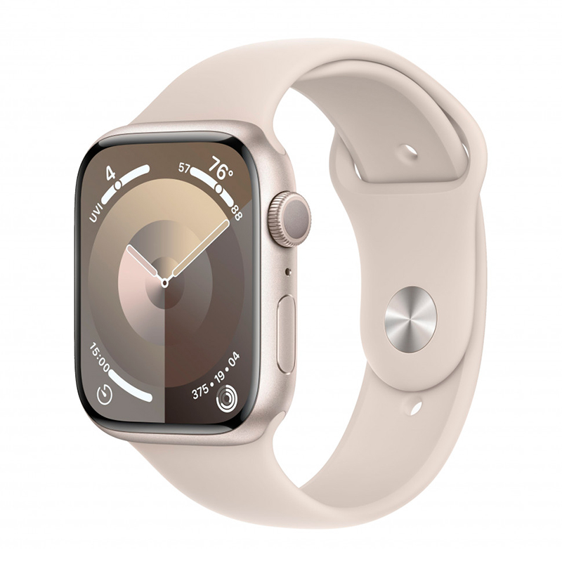 Apple Watch SE 2023, 40 мм, алюминий цвета «Starlight», спортивный ремешок цвета «Starlight» S/M