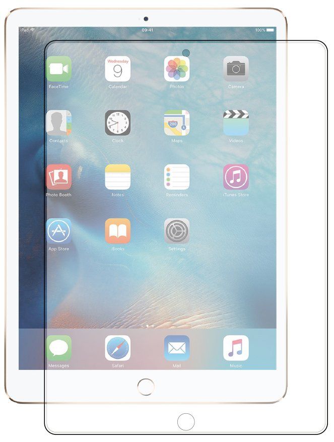 Deppa Защитное стекло для iPad Pro 12" прозрачное, картинка 1