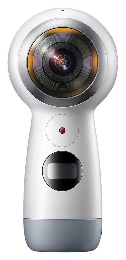 Камера Samsung Gear 360 (2017) белый (SM-R210NZWASER), картинка 1