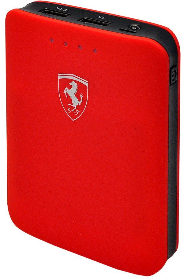 Внешний аккумулятор Ferrari Portable Charger 10400 mAh - Red, картинка 1