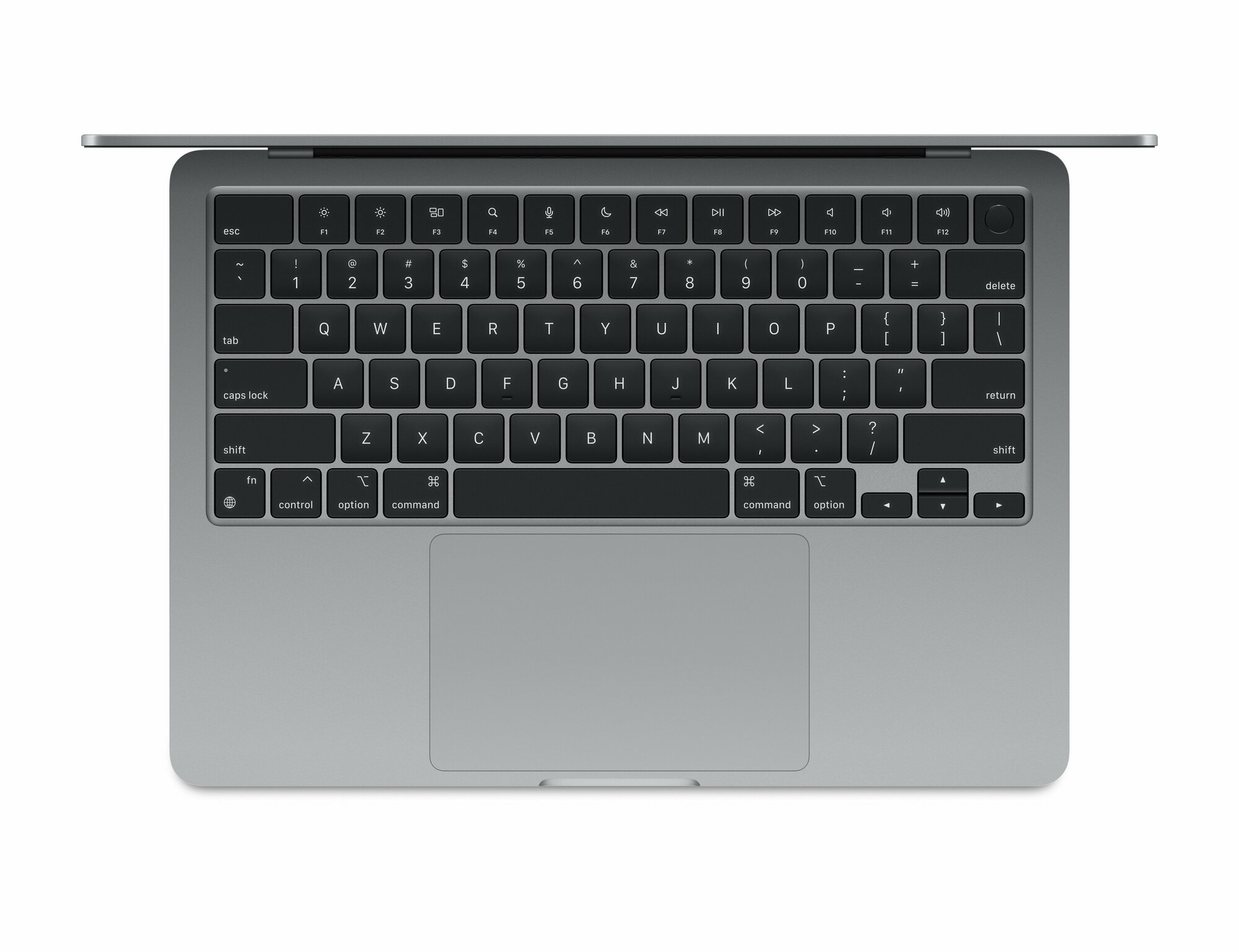 Ноутбук Apple MacBook Air 13" Space Gray (Early 2024) MRXN3 (8C CPU/8C GPU/M3/8Гб/256Гб SSD), картинка 2