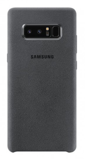 Чехол Samsung Galaxy Note 8 Alcantara - Grey, картинка 1