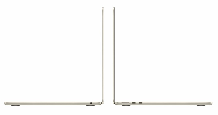 Ноутбук Apple MacBook Air 15" Starlight (Early 2024) MRYR3 (8C CPU/10C GPU/M3/8Гб/256Гб SSD), картинка 5