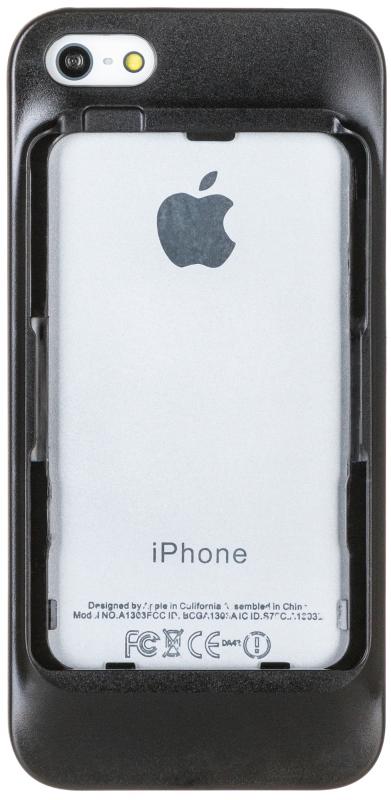 Чехол ELARI Case iPhone 5S для CardPhone - Black