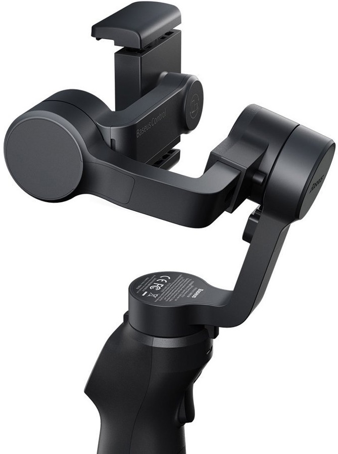 Стабилизатор для камеры Baseus Control Smartphone Handheld Gimbal Stabilizer - Темно-серый (SUYT-0G), картинка 2