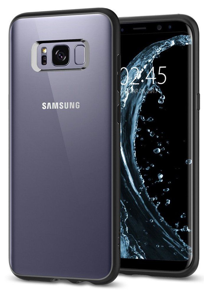 SGP Чехол Samsung S8+ Ultra Hybrid Matte Black, картинка 1