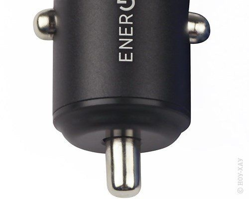 Автомобильное ЗУ EnergEA АЗУ Mini Drive 2 USB 4.8A - Black, картинка 3