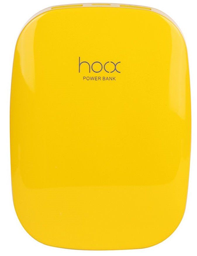 Внешний аккумулятор Hoox Magic Stone 6000mAh 2 USB - Yellow, картинка 1