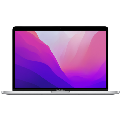 Ноутбук Apple MacBook Pro 13" Touch Bar and Touch ID (Mid 2022) MNEP3 Silver (M2/8Gb/512Gb SSD), картинка 1