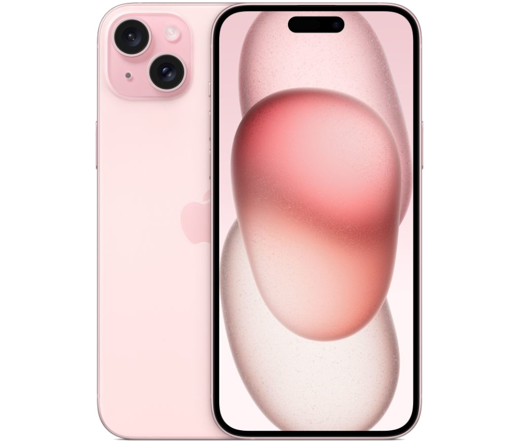Смартфон Apple iPhone 15 Plus 128Gb Pink (1 sim + eSIM), картинка 1