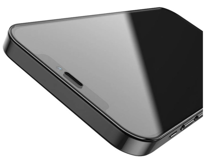 Защитное стекло iPhone 12 Pro Max 6D Black, картинка 2