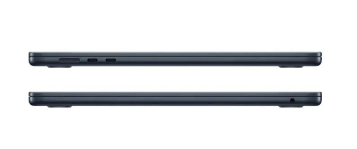Ноутбук Apple MacBook Air 15" Midnight (Early 2024) MXD43 (8C CPU/10C GPU/M3/16Гб/512Гб SSD), картинка 5