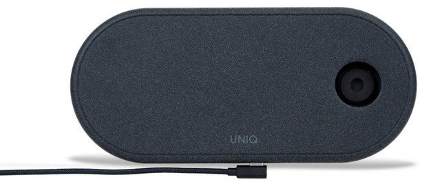 Беспроводное зарядное устройство UNIQ Aereo (3 in 1) 7.5/10W iphone,watch,airpods Black, картинка 2