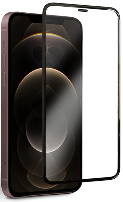 Защитное стекло REMAX 3D Tempered Glass для iPhone 12 Pro Max - Black, картинка 1