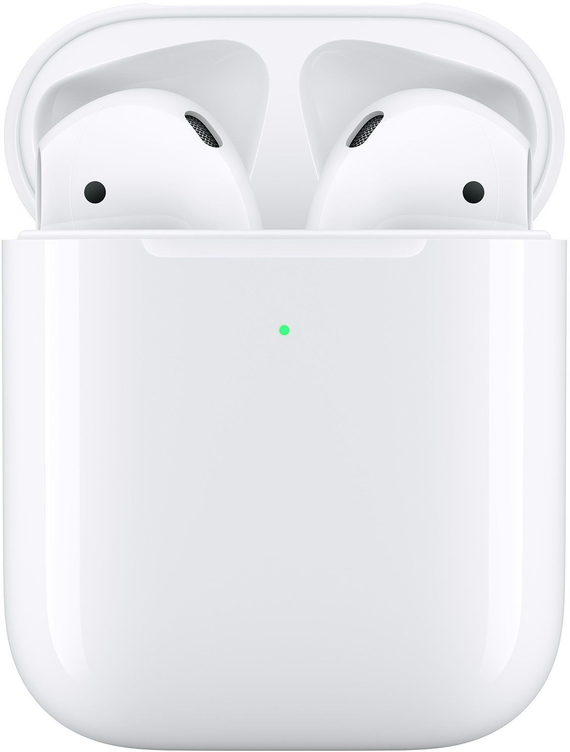 Наушники беспроводные Apple AirPods 2 в футляре с возможностью беспроводной зарядки, картинка 1
