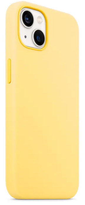 Чехол Apple iPhone 13 Silicone Case, желтый, картинка 2