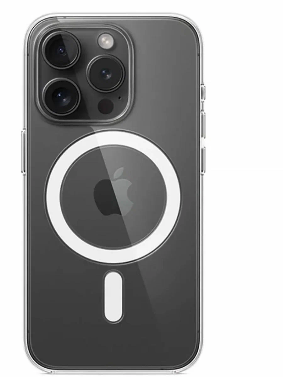 Чехол для iPhone 15 Pro MagSafe Clear Case Original, картинка 3
