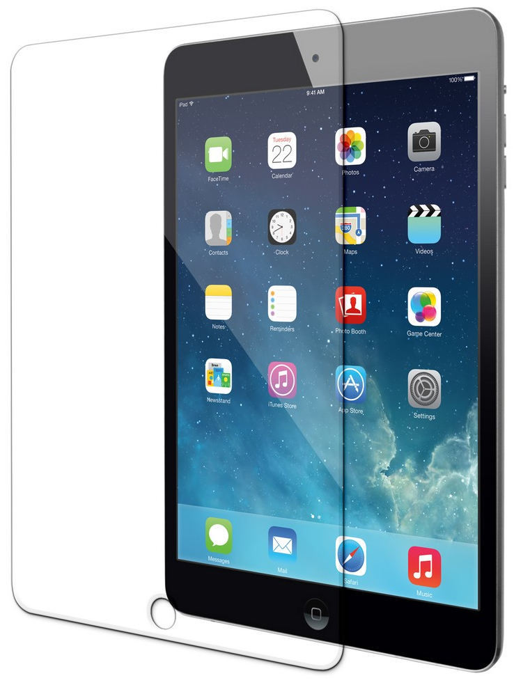 Deppa Защитное стекло для iPad mini 4 прозрачное, картинка 1