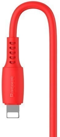 Кабель BASEUS Colorful Cable Type-C to Lightning 18W 1.2m - Red, картинка 3