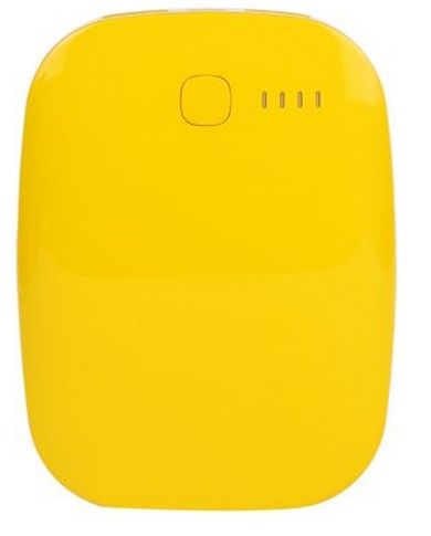 Внешний аккумулятор Hoox Magic Stone 6000mAh 2 USB - Yellow, картинка 3