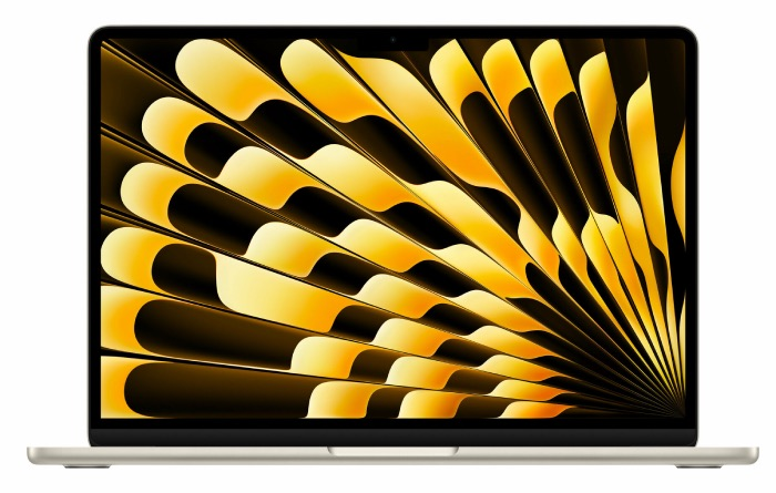 Ноутбук Apple MacBook Air 15" Starlight (Early 2024) MXD33 (8C CPU/10C GPU/M3/16Гб/512Гб SSD), картинка 1