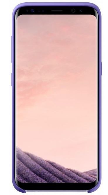 Чехол  Samsung Galaxy S8+ Silicone Cover - Violet, картинка 3