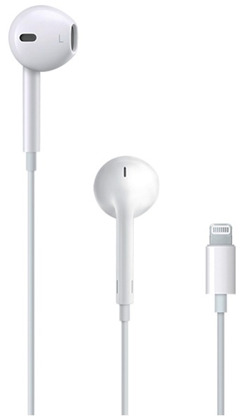 Наушники Apple EarPods Lightning Connector без упаковки, картинка 1
