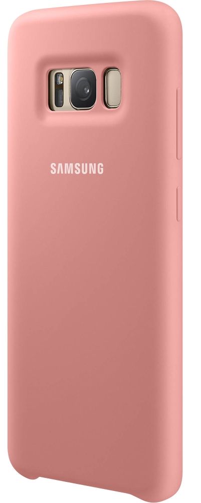 Чехол  Samsung Galaxy S8+ Silicone Cover - Pink, картинка 3