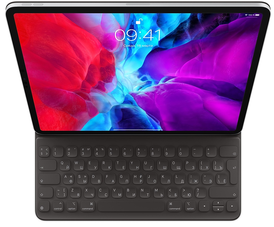 Чехол-клавиатура Apple Magic Keyboard для iPad Pro 11 (2018/2020/2021), black, картинка 1