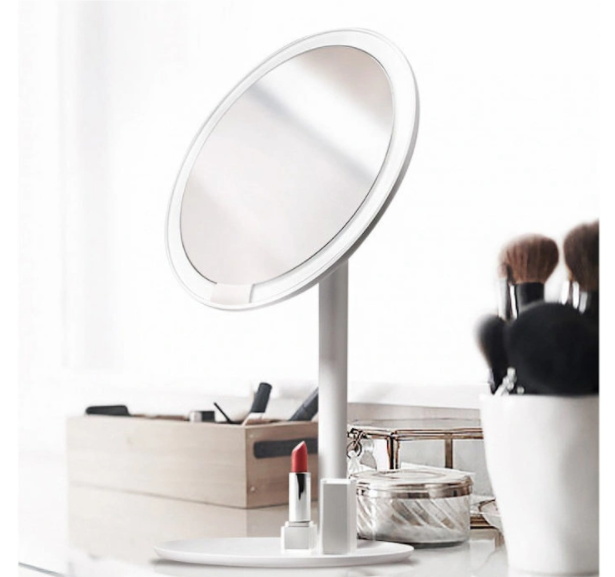 Зеркало для макияжа Xiaomi Amiro Lux High Color - White, картинка 4