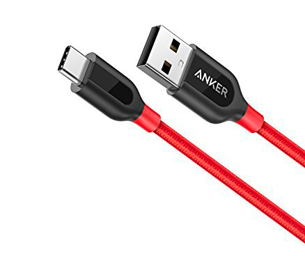 Кабель ANKER PowerLine+ USB-C to USB 3.0 Cable 0.9m - Red, картинка 3