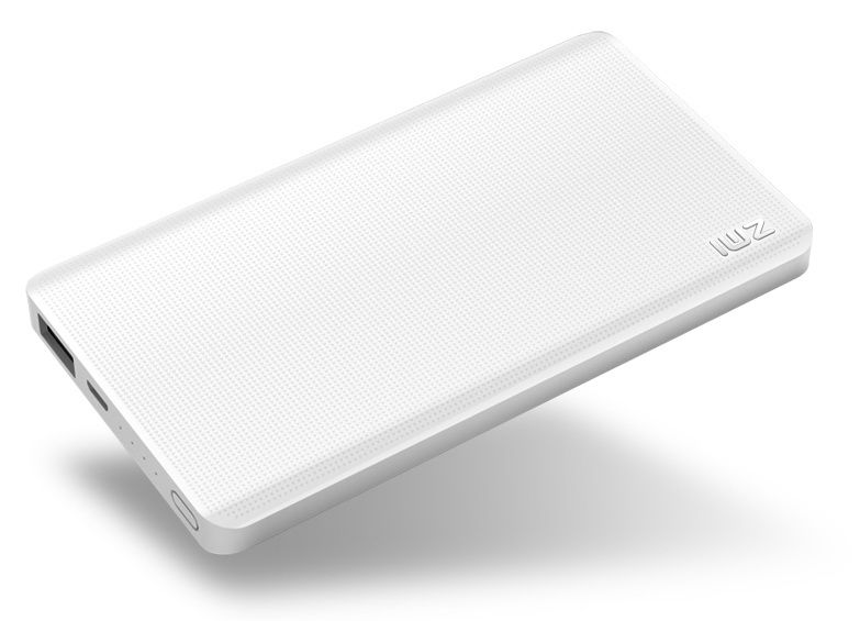 Внешний аккумулятор XiaoMi Power Bank ZMi 5000mAh - White, картинка 2