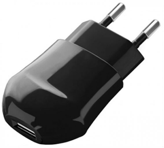 СЗУ Deppa Classic USB Wall Charger 1.0A - Black, картинка 1
