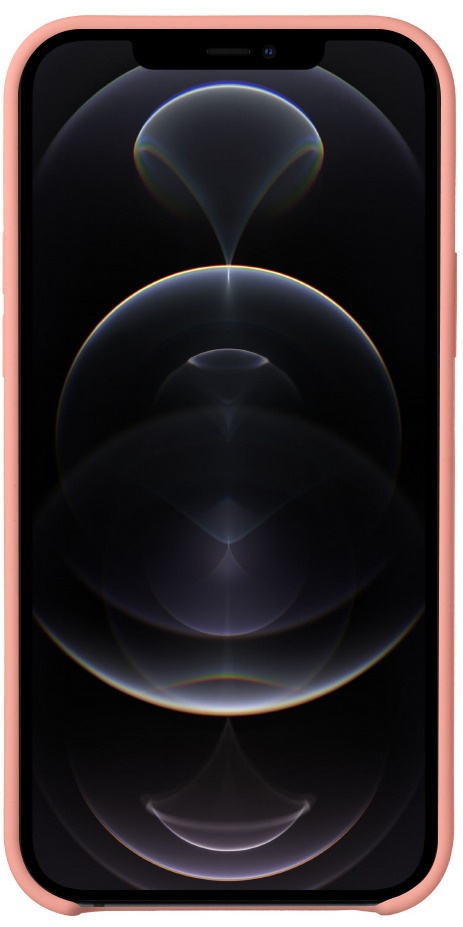 Чехол Deppa Liquid Silicone для iPhone 12 Pro Max Розовый, картинка 3