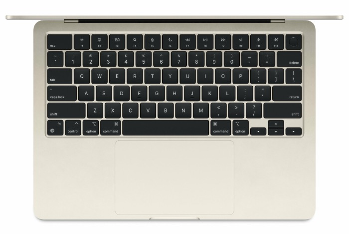 Ноутбук Apple MacBook Air 15" Starlight (Early 2024) MXD33 (8C CPU/10C GPU/M3/16Гб/512Гб SSD), картинка 2