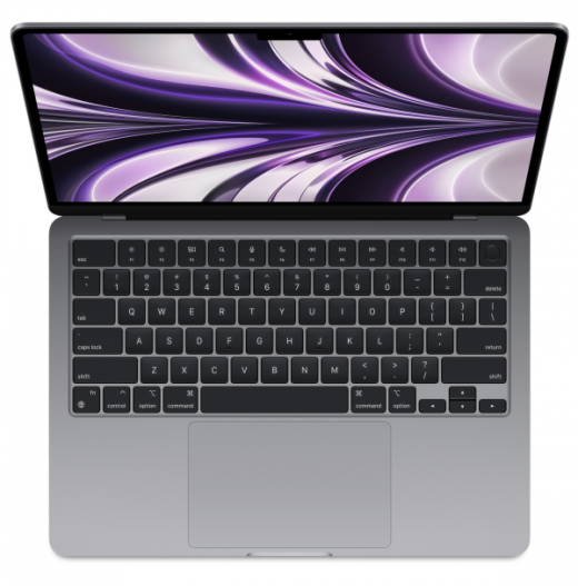 Ноутбук Apple MacBook Air 13" Space Gray (Mid 2022) MLXW3 M2 8Gb/256Gb SSD/Touch ID, картинка 2