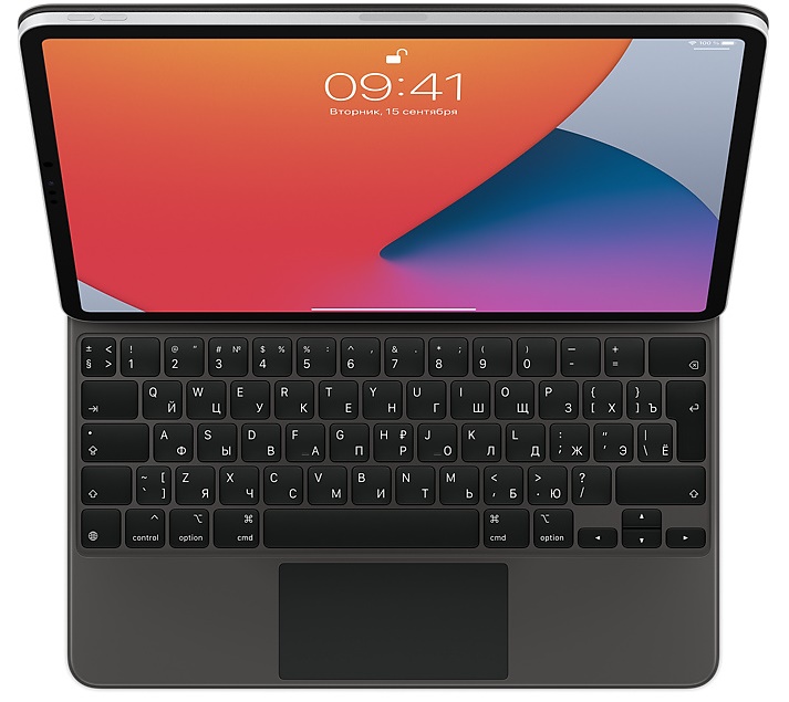 Чехол-клавиатура Apple Magic Keyboard для iPad Pro 12.9 (2018/2020/2021), black, картинка 1
